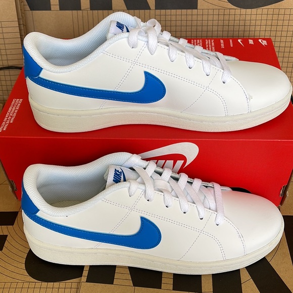 Nike Court Royal 2 Low White / Light Photo Blue Men’s - Picture 3 of 16